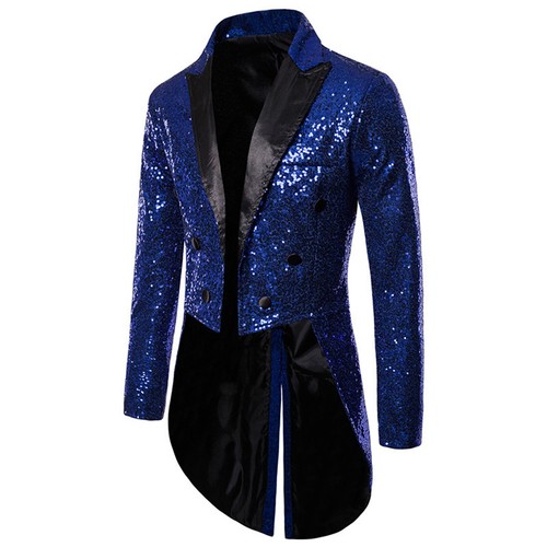 Herren pailletten frack - de,