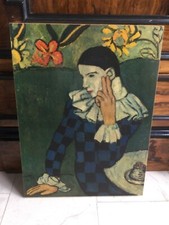 2 Pablo Picasso Harlekin Drucke, 70iger, E.S. Herrmann New York , Soho Gallery