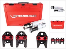 Rothenberger ROMAX AC ECO Set TH 230 V Pressmaschine + 3 x Pressbacken ( 15730 )
