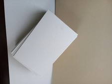 Pappe Karton Bastelkarton A2 10 St .weiß / grau 1,0 mm