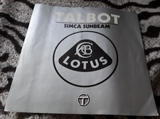 Talbot Simca Sunbeam Lotus