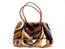 Echte Pelz Fell Handtasche