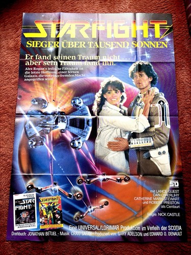 Starfight kinoplakat poster - starfight,