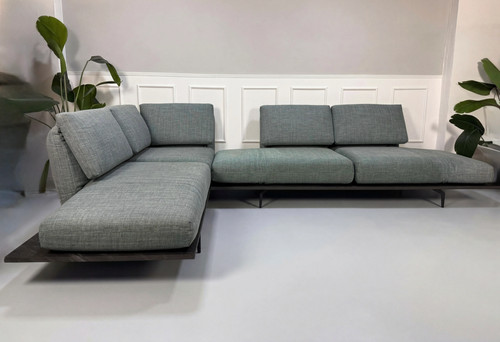 Rolf benz aura sofa - sofa, grau