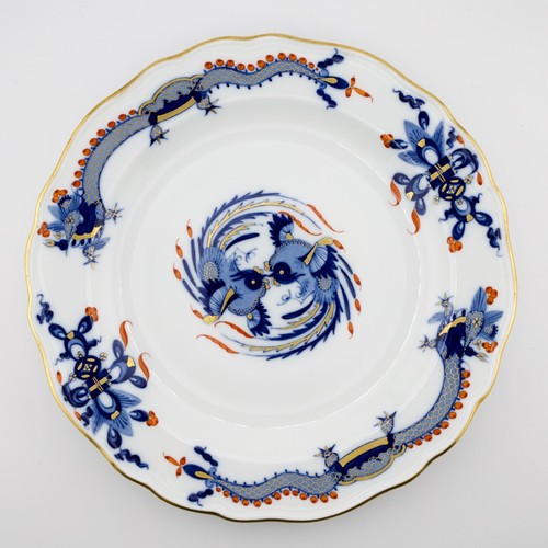 Meissen teller blauer reicher - meissen,