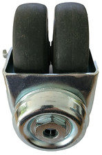 1x Doppelrolle Ø 75mm Steinco