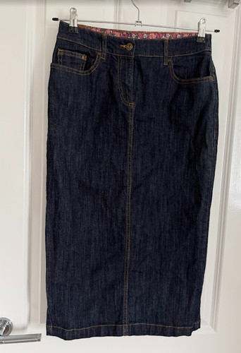 Denim midi maxirock größe - midi,