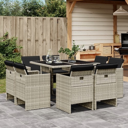 Garten essgruppe mit kissen - mit,