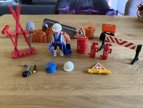 Playmobil baustellen zubehör - playmobil, baustellen-zubehör