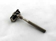 Sicherheitsrasierer Rasierhobel Nassrasur Ernst Scharff. Frankfurt A.M. Germany