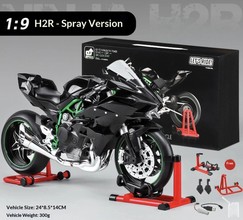 Kawasaki ninja h2r modell 9 - ninja, 1:9