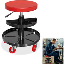 Werkstatthocker Rollen Sitz