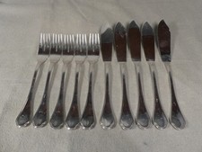 Wilkens Schloss Windsor Fischbesteck 5 Personen 10 Teile 150er Silberauflage