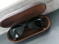 ? Fossil Sonnenbrille Braun Schwarz Cat.Nr 3 Plus Brillenetui ?