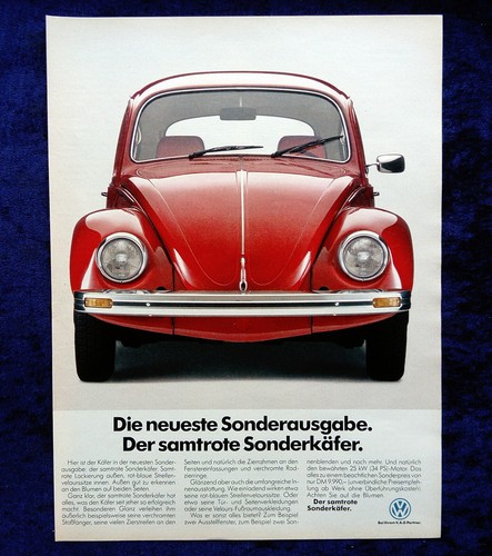 Käfer samtroter - vw,