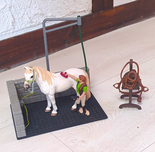 Pferde spielset mit pferd - pferde-spielset,