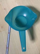 Tupperware Seiher Küchenhelfer Sieb Mit Stiel Griff Kochen Abseihen Goldregen