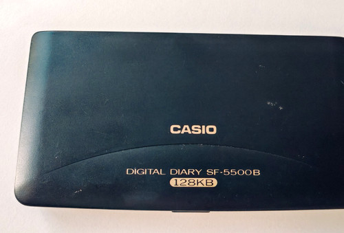 Casio 5500b digital diary - casio,