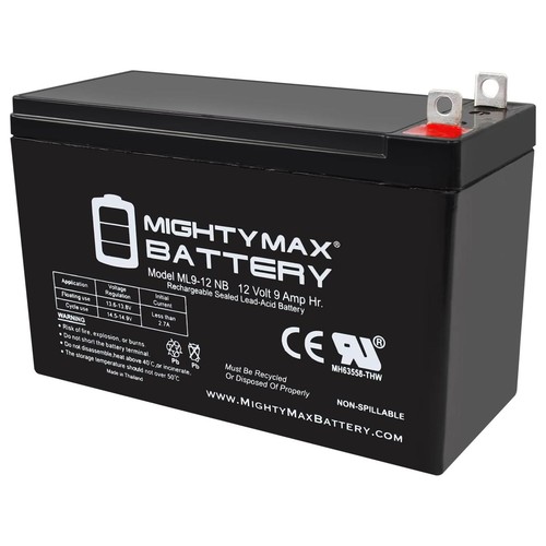 Mighty max 12v 9ah - 12v, sla