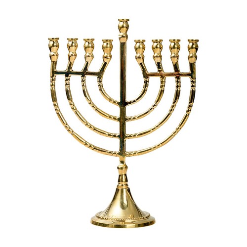 Channuka leuchte 9armig - channuka-leuchte,