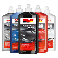 SONAX Politur Polish+Wax Color Farbpolitur 5 Farben wählbar - 500ml