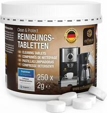 Coffeeano 250 Reinigungstabletten für Kaffeevollautomaten und Kaffeemaschinen. R