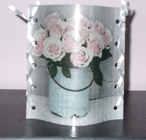 Dekowindlicht rose eimer - dekowindlicht,