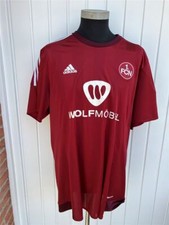 Adidas 1. FC Nürnberg Fußball Trikot Wolfmöbel 2014-2015 Rot Gr. 2XL
