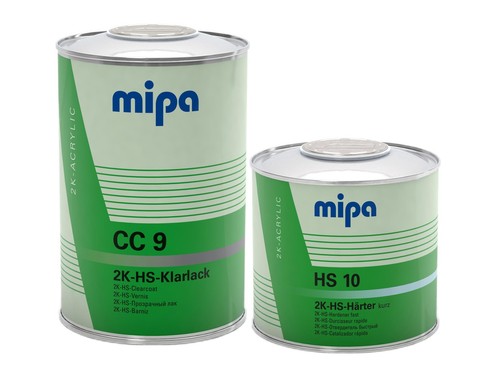 Set mipa klarlack cc 9 - klarlack,