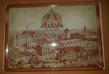 Landskron Blechschild, ca