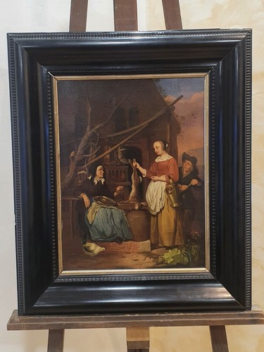 ölgemälde auf leinwand aus - auf,