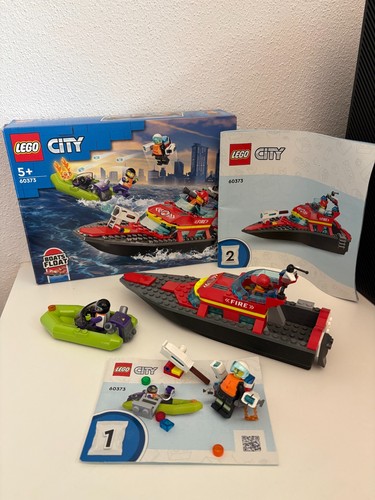 Lego city feuerwehrboot 60373 - lego,
