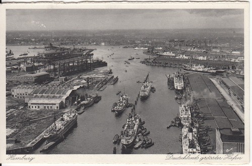70320 hamburg deutschlands - ak,