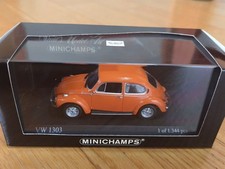 Minichamps Volkswagen VW 1303 1974 1/43 Diecast Modellauto Käfer Classic