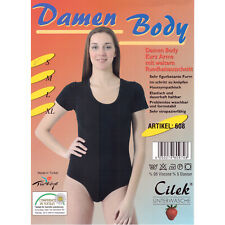 Damen Body Halbarm Kurzarm
