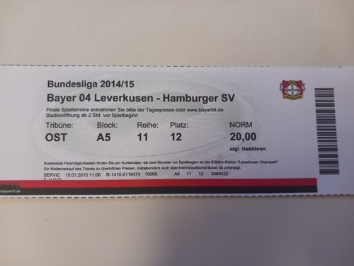 Ticket fußball bundesliga - ,