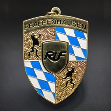 RUF Porsche Badge Keychain