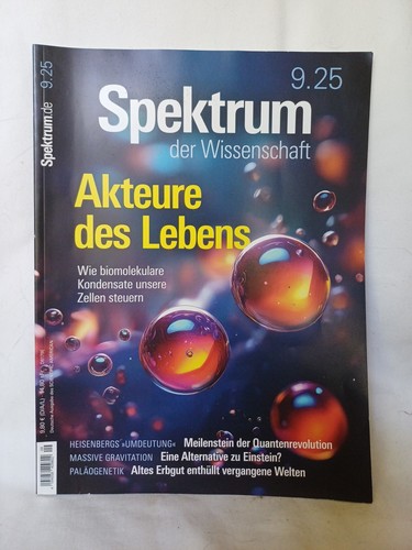 Spektrum der wissenschaft 25 - spektrum, 9.25