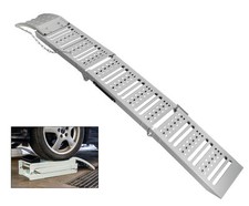 Auffahrrampe 1,96m 350kg max. 1150kg Rampe Laderampe klappbar Auffahrschiene