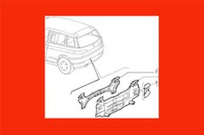 Karosserie Alfa 145 Traverse hinten U1 BZ/DS Bj. 94 -96 Verkleidung Metall BZ DS