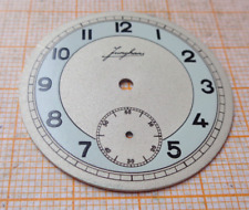 Älteres Taschenuhr Zifferblatt Junghans keine Zifferblatt Füsse D = 39 mm TUM