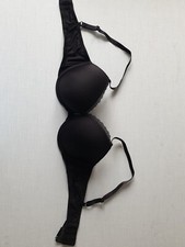 Damen  BH  Schwarz mit Bügel