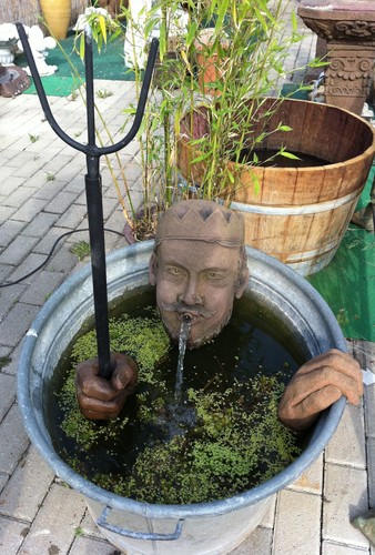 Wasserspeier könig neptun - wasserspeier,