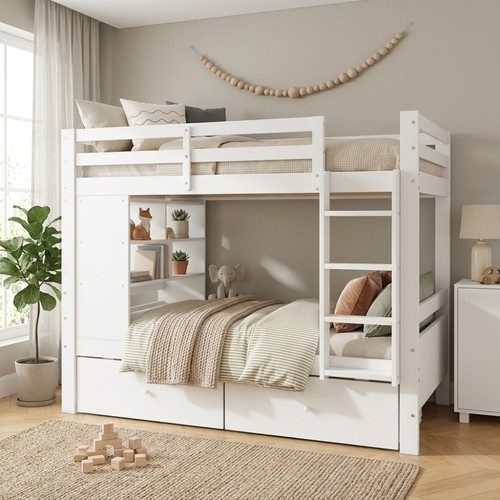 Etagenbett 90x200cm kinderbett - etagenbett,