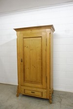 Antiker Schrank Kleiderschrank Küchenschrank Weichholz Louis Philippe um 1860