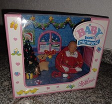 Baby born miniworld Zapf Creation,Weihnachten NEU ORIGINAL verpackt, Rarität