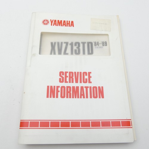 Original yamaha xvz - xvz, 1300