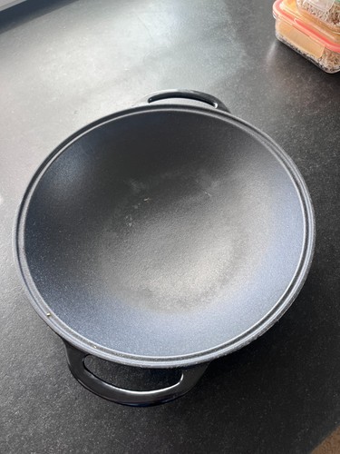 Silit gusseisen wokpfanne - gusseisen,