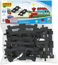 Unico Bausteine Schienen Set