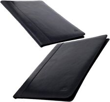 Tony Perotti Leder blau Schreibmappe dunkelblau Dokumenten Mappe Konferenzmappe